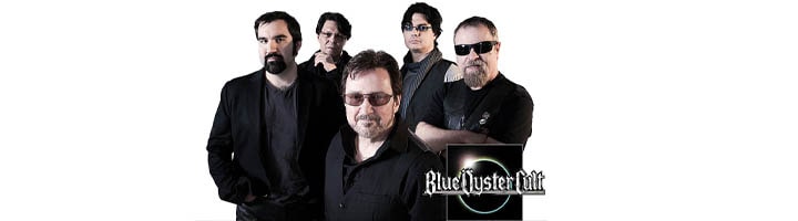 Blue Oyster Cult BOC World Tour 84-85 Navy Scarf Concert Rock 