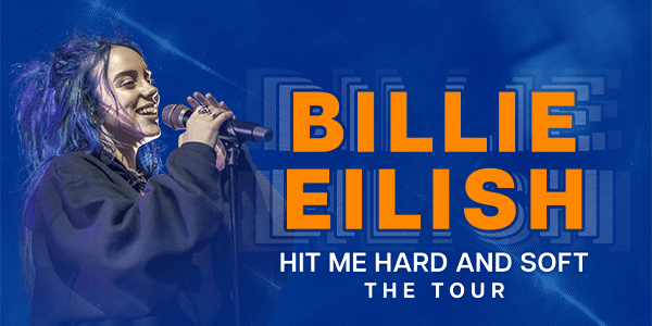 Image of Billie Eilish tour graphic