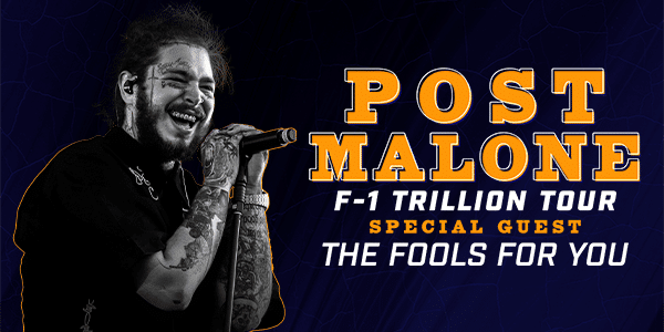 Image of Post Malone tour graphic