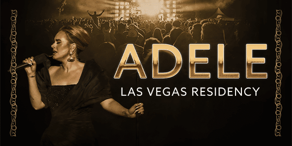 Image of Adele's Las Vegas residency tour graphic